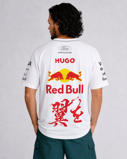 Camiseta Algodão Racing Bulls Japão Edition 2026