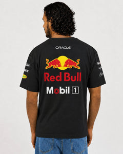Camiseta Algodao Red Bull Equipe Preto 2025