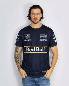 Camiseta Algodão Red Bull Verstappen Las Vegas 2025
