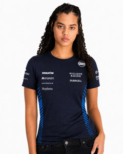 Camiseta Algodão Williams Equipe Azul Marinho 2025