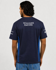 Camiseta Algodão Williams Equipe Azul Marinho 2025