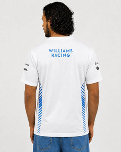 Camiseta Algodão Williams Equipe Branco 2025
