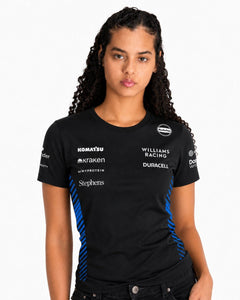 Camiseta Algodão Williams Equipe Preto 2025
