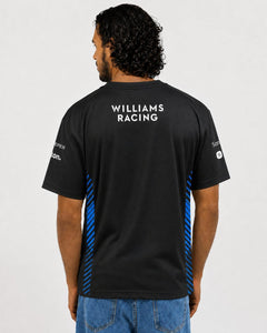 Camiseta Algodão Williams Equipe Preto 2025