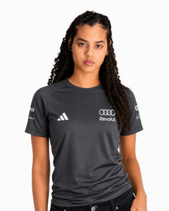 Camiseta Audi Bortoleto 2026 Algodão Cinza