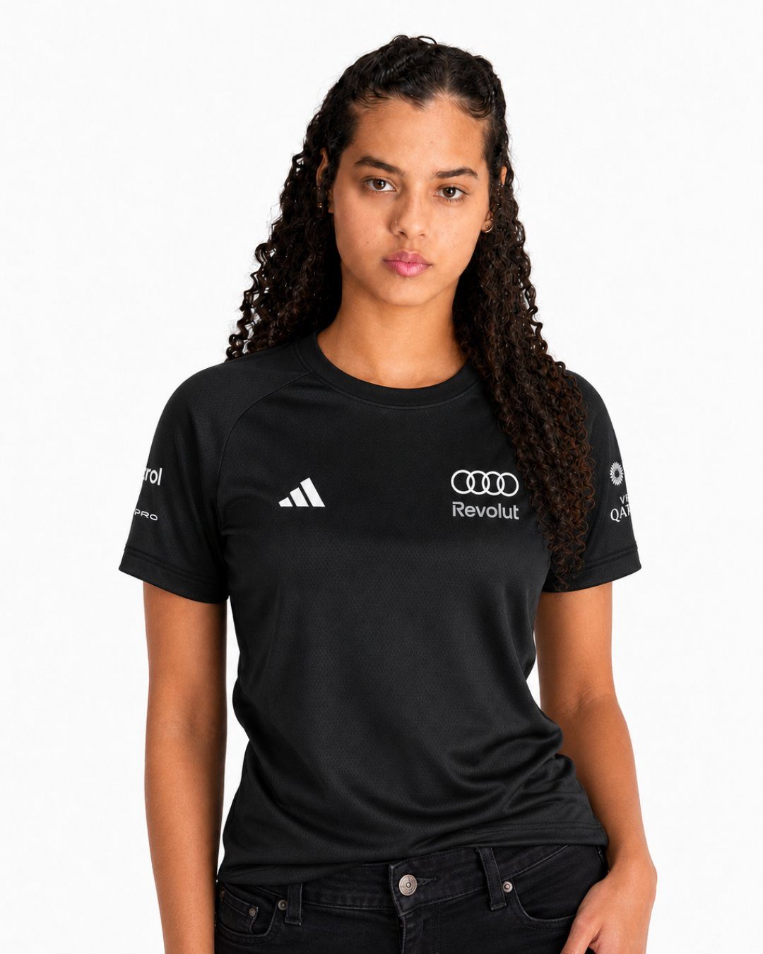 Camiseta Audi Bortoleto 2026 Algodão Preto