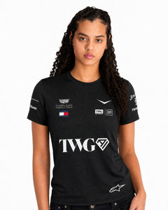Camiseta Dryfit Cadillac F1 Equipe Preto