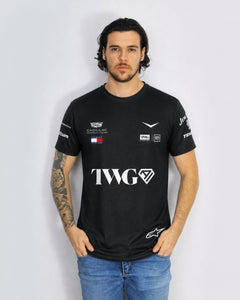 Camiseta Dryfit Cadillac F1 Equipe Preto