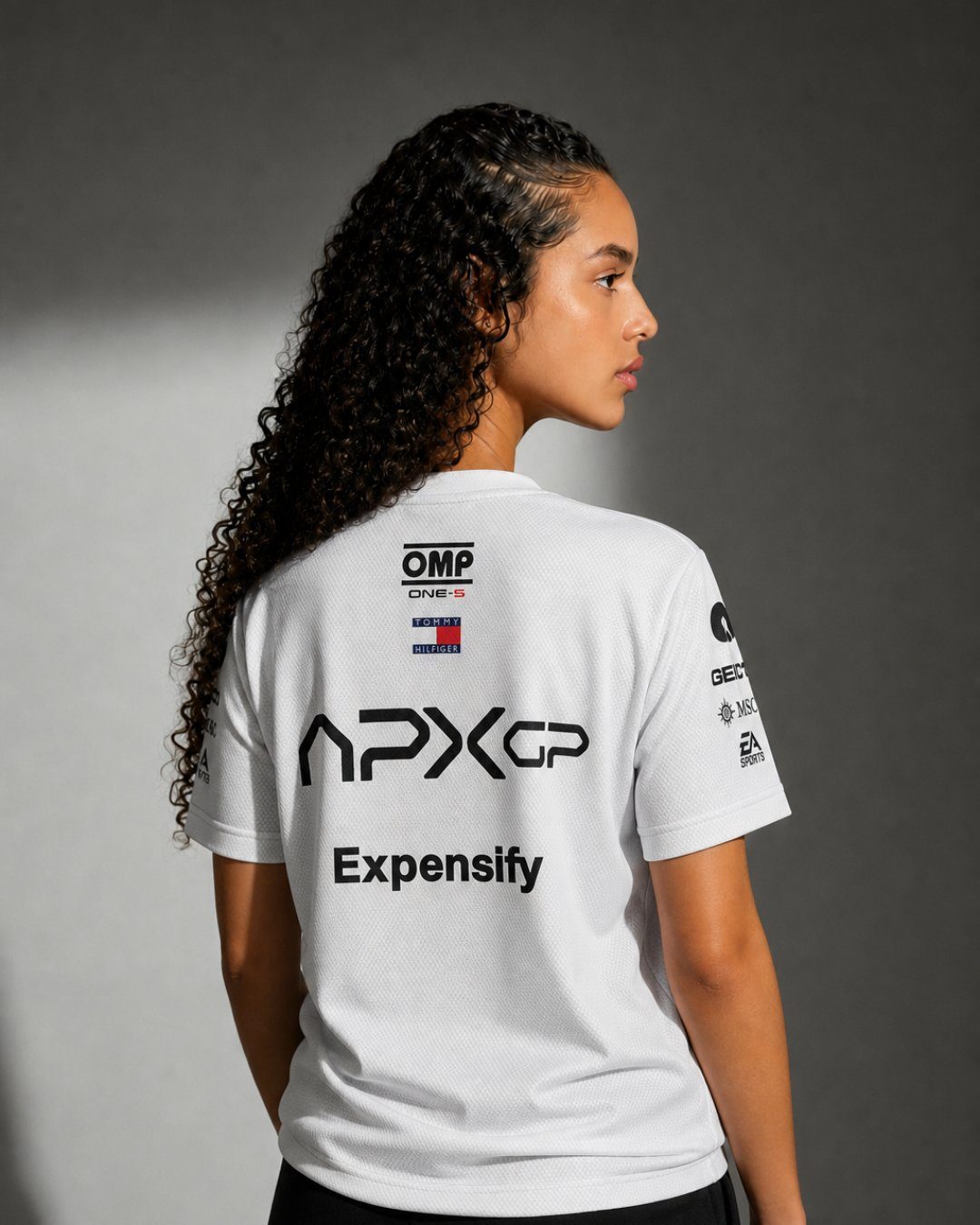 Camiseta Dryfit Filme F1 APXGP Branco