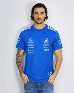 Camiseta Dryfit Kimi Antonelli Mercedes Blue Edition