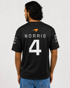Camiseta DryFit Lando Norris Mclaren 2024 Preta