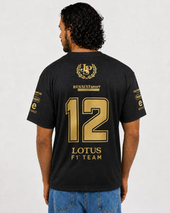 Camiseta Dryfit Lotus John Player 80s Preto 2025
