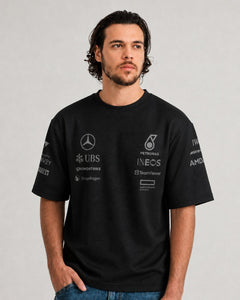 Camiseta DryFit  Mercedes 2024 All Black George Russell