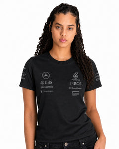 Camiseta DryFit  Mercedes 2024 All Black George Russell