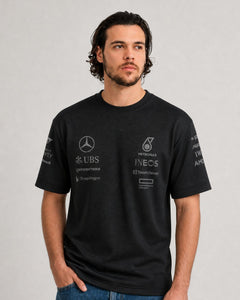 Camiseta DryFit Mercedes 2024 All Black