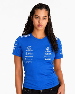 Camiseta Dryfit Mercedes Blue Edition