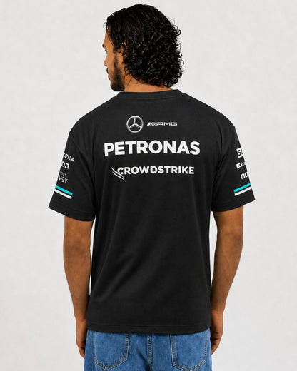 Camiseta Dryfit Mercedes Equipe Preto 2025