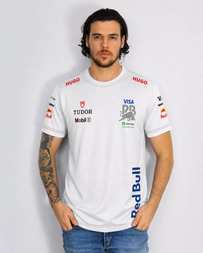 Camiseta Dryfit Racing Bulls  Equipe Branco 2025