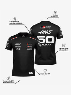 Detalhes técnicos da Camiseta Dryfit Rafael Câmara Haas