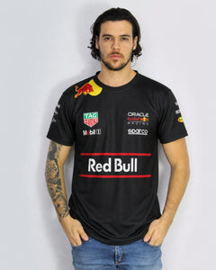 Camiseta Dryfit Red Bull Equipe Preto 2025