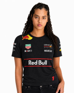 Camiseta Dryfit Red Bull Max Verstappen Preto 2025