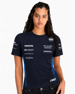 Camiseta Dryfit Williams Alex Albon Azul Marinho 2025