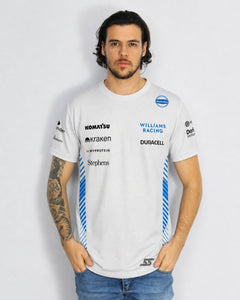 Camiseta Dryfit Williams Alex Albon Branco 2025