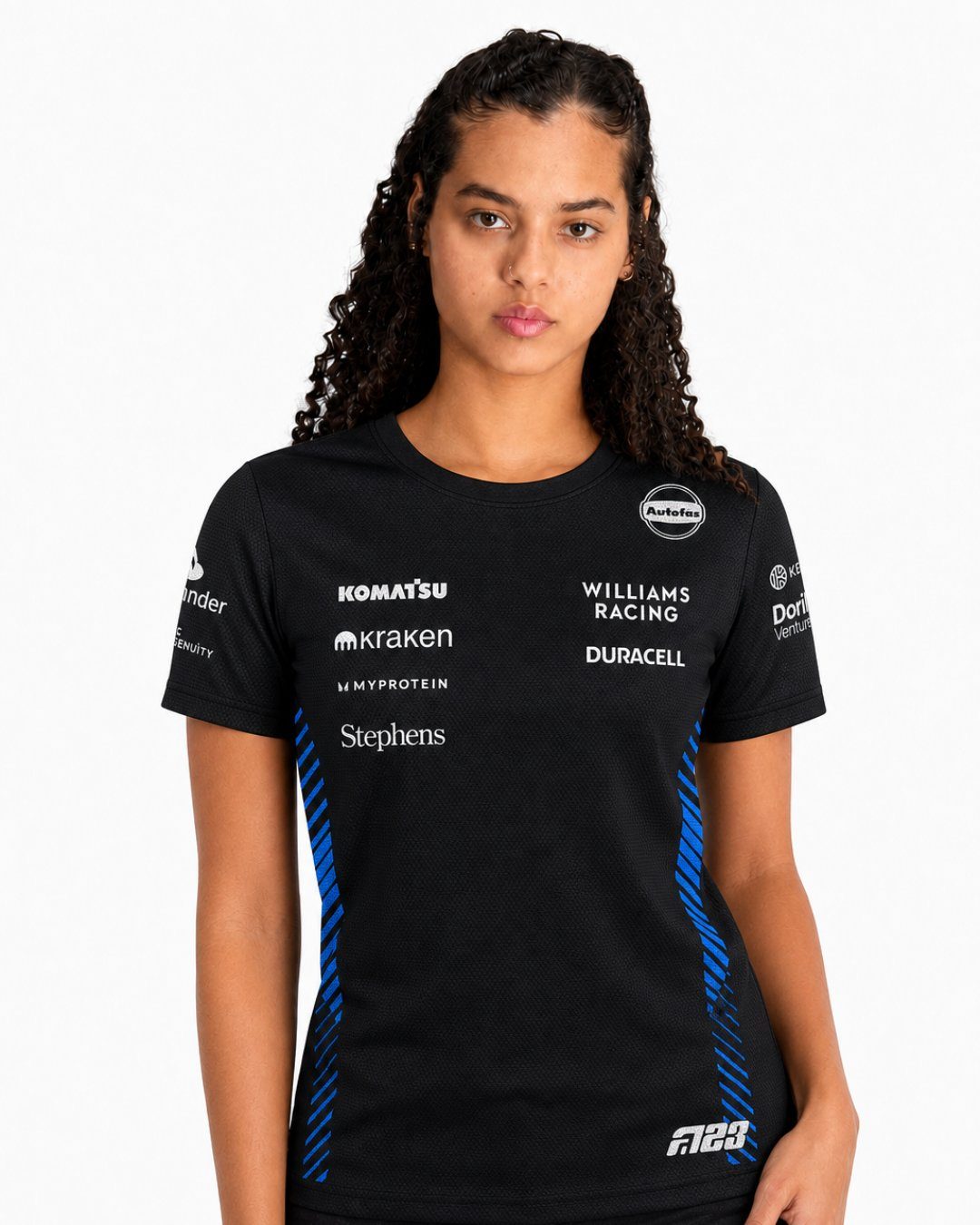 Camiseta Dryfit Williams Alex Albon Preto 2025