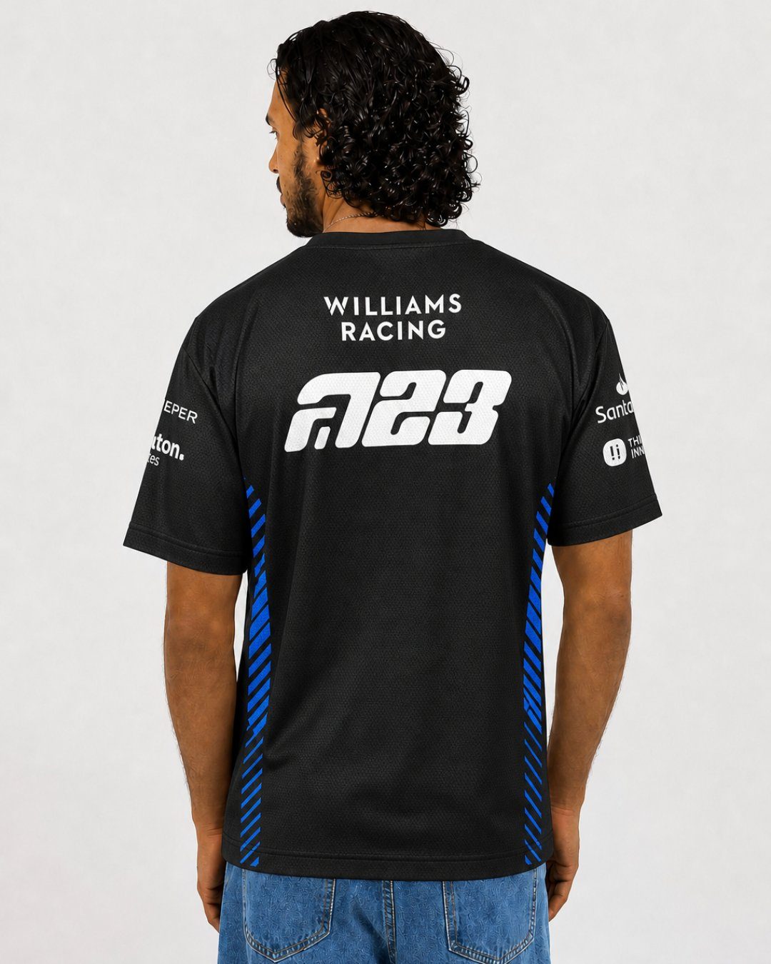 Camiseta Dryfit Williams Alex Albon Preto 2025