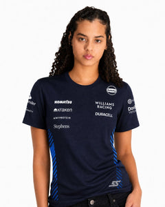 Camiseta Dryfit Williams Carlos Sainz Azul Marinho 2025