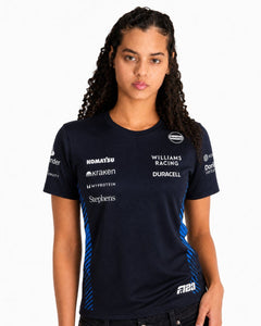 Camiseta Dryfit Williams Equipe Azul Marinho 2025
