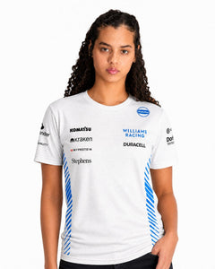 Camiseta Dryfit Williams Equipe Branco 2025