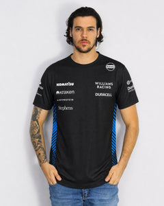 Camiseta Dryfit Williams Equipe Preto 2025
