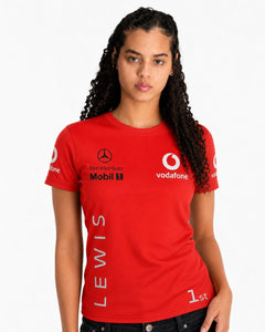 Camiseta Lewis Hamilton Mclaren Vodafone 2008 WDC Algodão