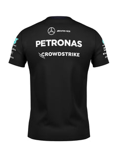 Camiseta Mercedes F1 2026 Preta Algodão