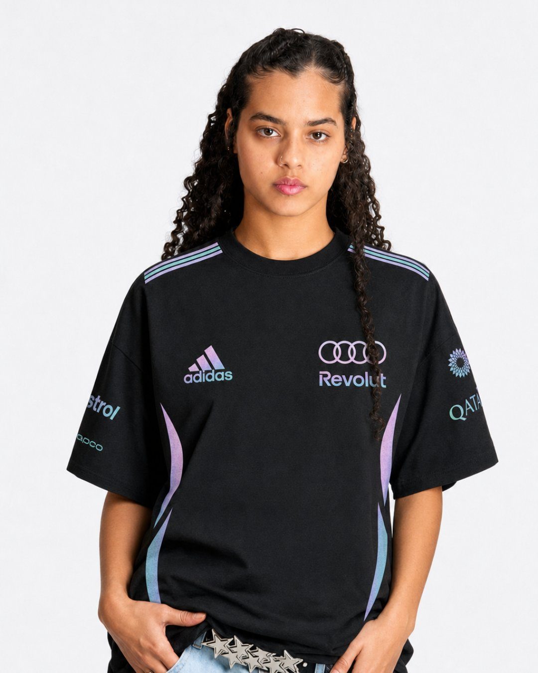 Camiseta Oversized Audi F1 Team Edição Miami 2026