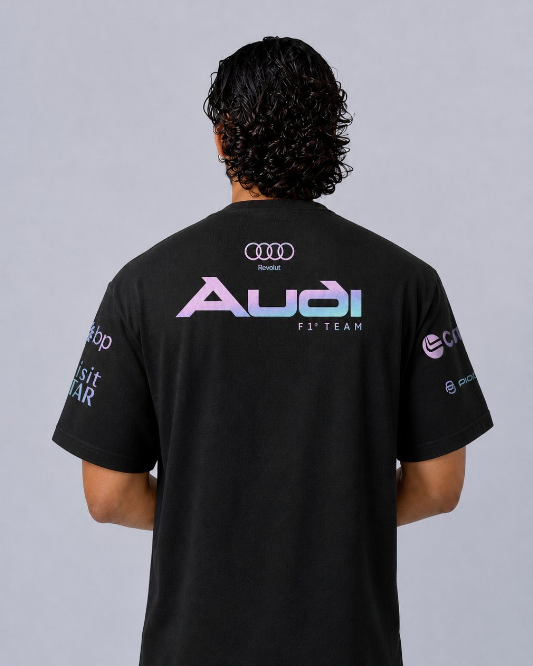Camiseta Oversized Audi F1 Team Edição Miami 2026