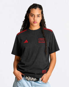 Camiseta Oversized Bortoleto Audi Edição Red & Black