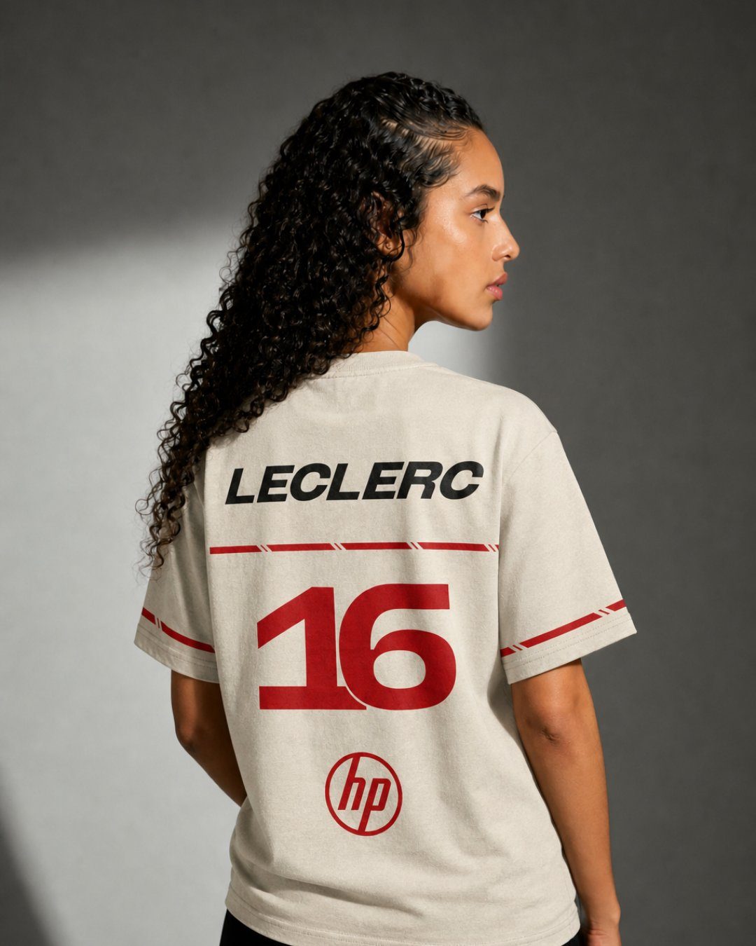 Camiseta Oversized Charles Leclerc Mônaco Edition 2026