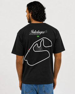 Camiseta Oversized Coleção Legends Tracks - Interlagos