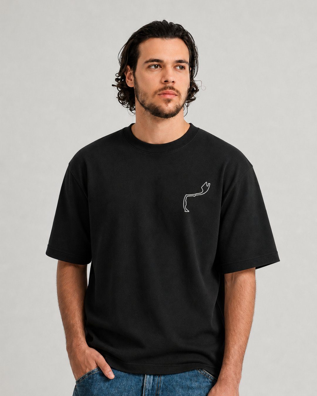Camiseta Oversized Coleção Legends Tracks - Monte Carlo Monaco