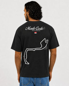 Camiseta Oversized Coleção Legends Tracks - Monte Carlo Monaco