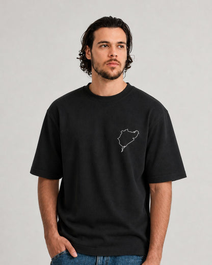 Camiseta Oversized Coleção Legends Tracks - Nurbugring