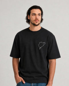 Camiseta Oversized Coleção Legends Tracks - Nurbugring