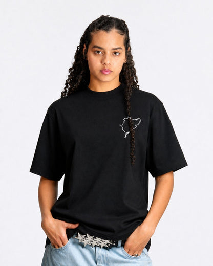 Camiseta Oversized Coleção Legends Tracks - Nurbugring