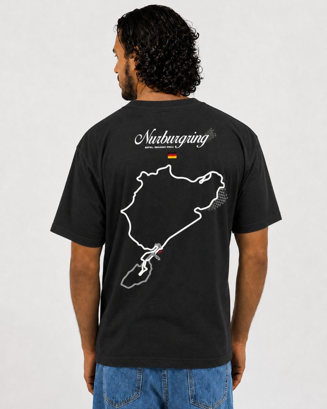 Camiseta Oversized Coleção Legends Tracks - Nurbugring