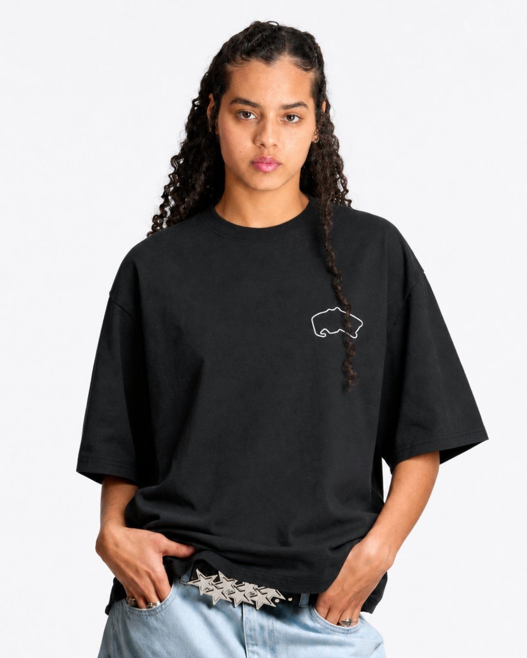 Camiseta Oversized Coleção Legends Tracks - Silverstone