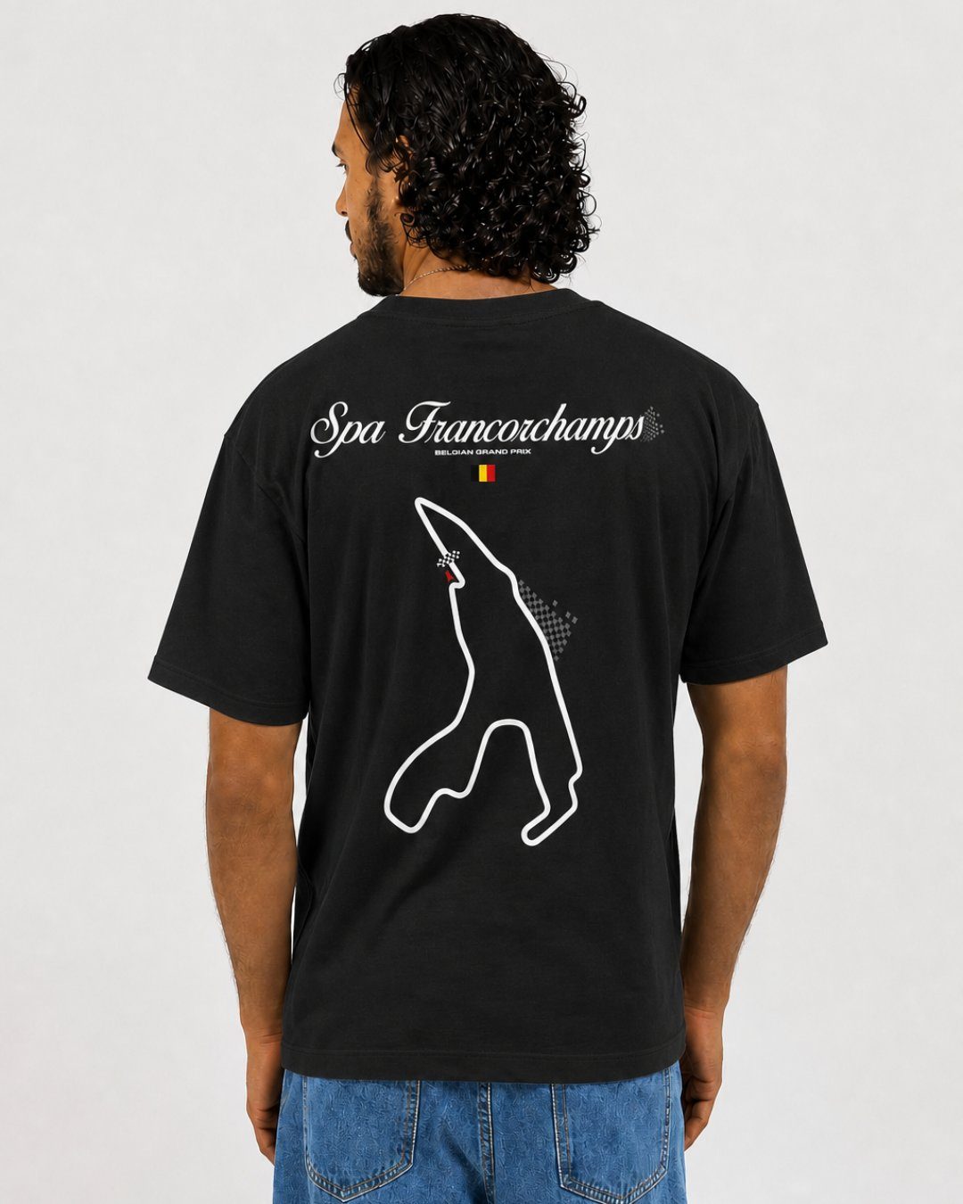 Camiseta Oversized Coleção Legends Tracks - SPA Francorchamps