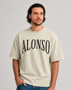 Camiseta Oversized Fernando Alonso Offwhite Card