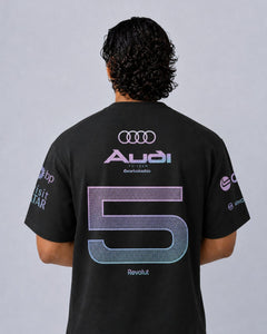 Camiseta Oversized Gabriel Bortoleto Audi Edição Miami 2026